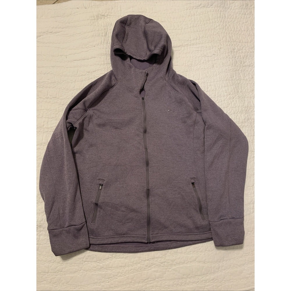 Under Armour Women's XL Full Zip Jacket Loose Coldgear Purple